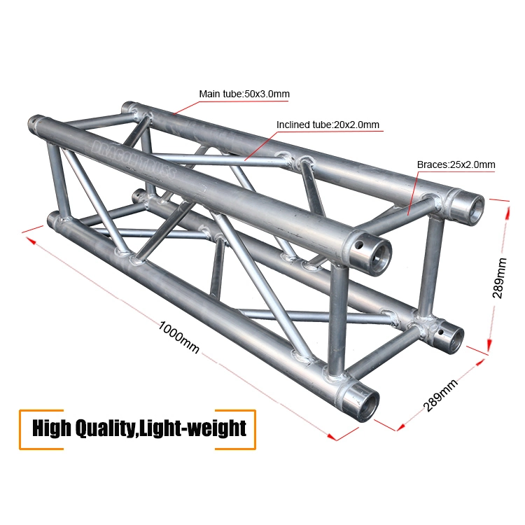 Used Stock Aluminium Stage Truss for Sale Outdoor Event Stage Equipment Truss System