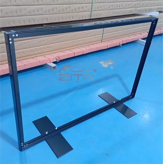 Seg-Aluminium-Profil, Stoffrahmen, doppelt